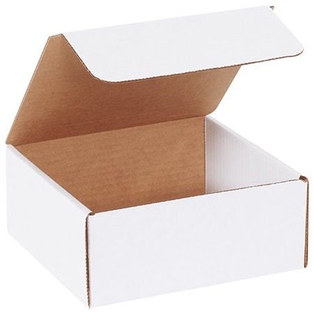 Bsc Preferred 7-1/2 x 7 x 3-1/4'' White Literature Mailers, 50PK BUY00014837